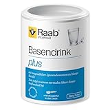 Raab Vitalfood Basendrink Plus, 300 g I Reicht für 50 Portionen I glutenfrei & laktosefrei I...